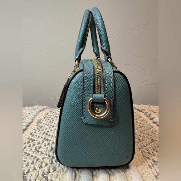 Nwt Authentic Coach Mini Rowan In Marine Crossbody Satchel Bag - Picture 8 of 12